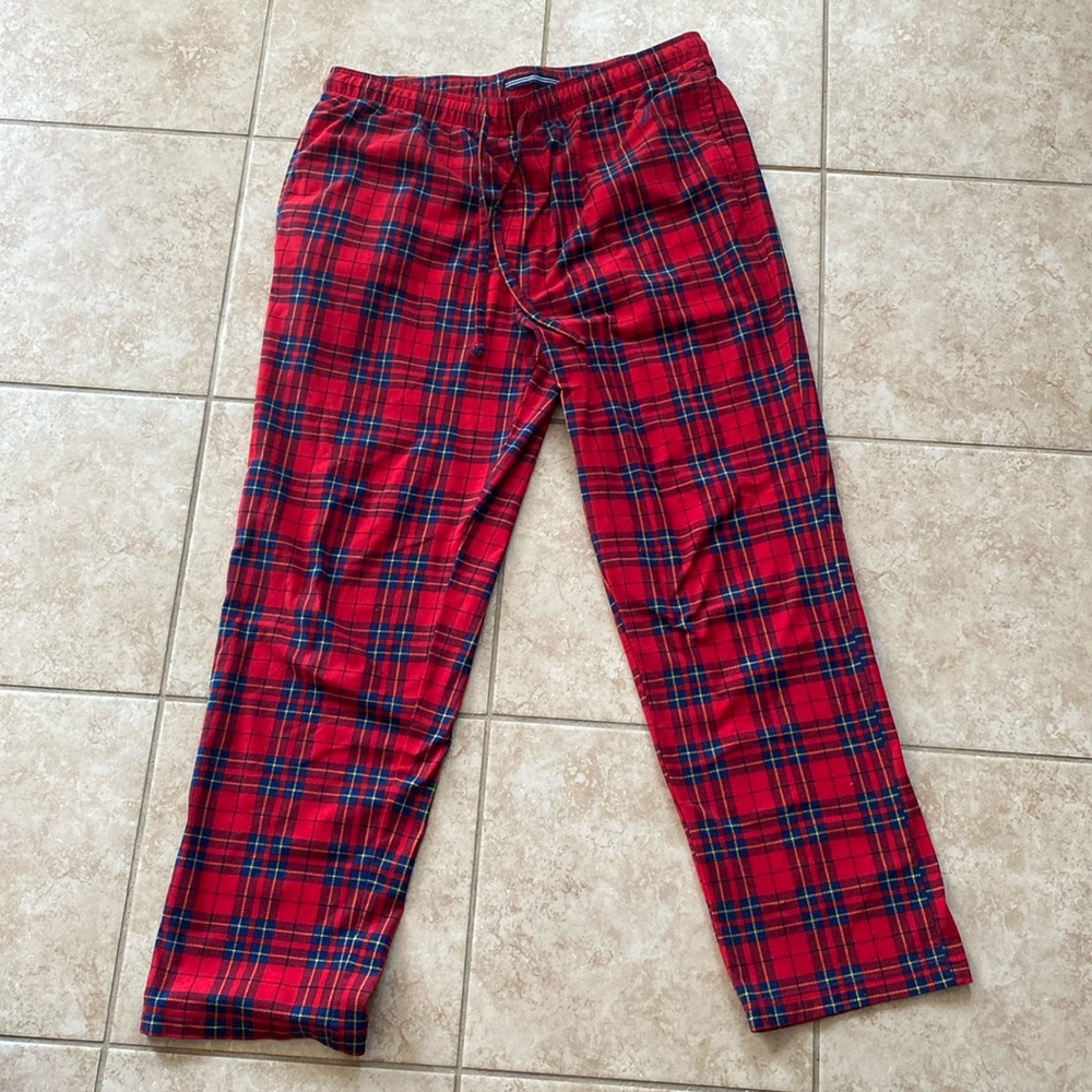 Gently Used Nautica Red Paid Pajama Pants